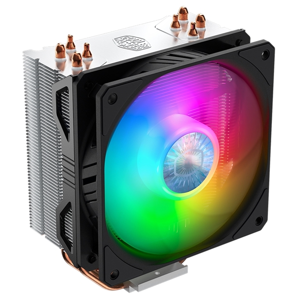 ქულერი Cooler Master RR-2V2L-18PA-R1 Hyper 212 ARGB, 120mm, 1800RPM, Cooler, Black