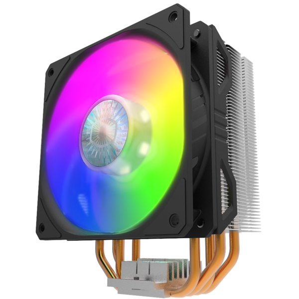 ქულერი Cooler Master RR-2V2L-18PA-R1 Hyper 212 ARGB, 120mm, 1800RPM, Cooler, Black