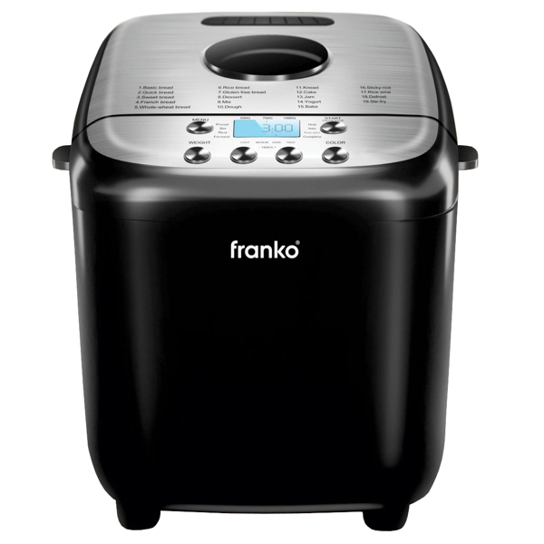 პურის საცხობი Franko FBM-1203, 600W, Bread Maker, Black