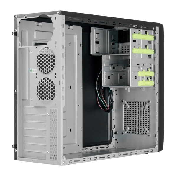 ქეისი Chieftec CG-04B-OP Mesh Computer Case ATX, 2x USB3.0, 2x USB2.0, Black