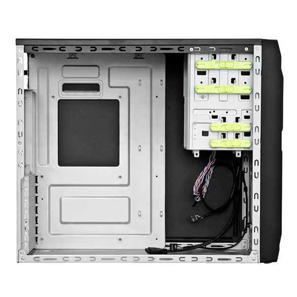 ქეისი Chieftec LG-01B-OP Libra Computer Case ATX, 1x USB3.0, 2x USB2.0, Black