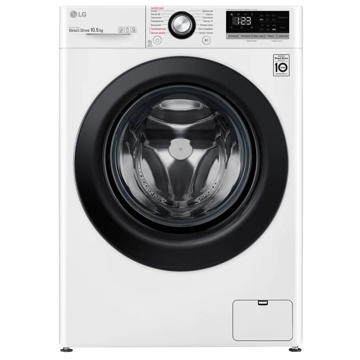 სარეცხი მანქანა LG TW4V3RS6W, 10.5Kg, A, 1400Rpm, 53Db, Washing Machine, White