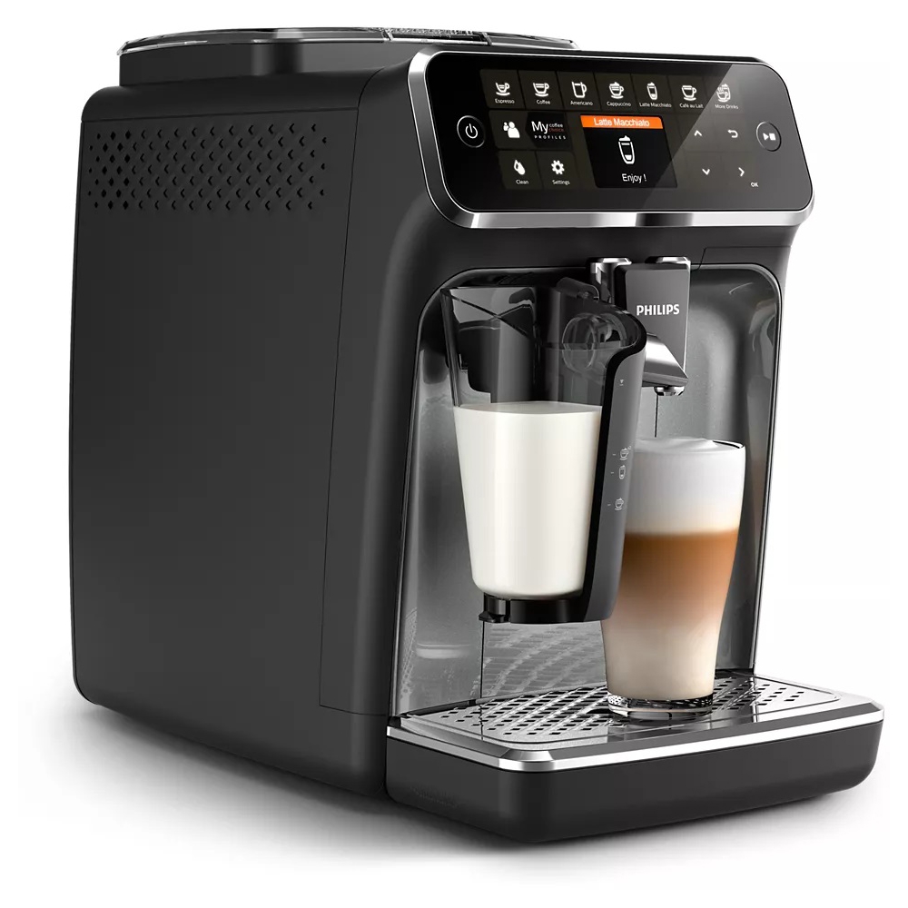 ყავის აპარატი Philips EP4349/70, 1500W, 1.8L, Coffee Machine, Black