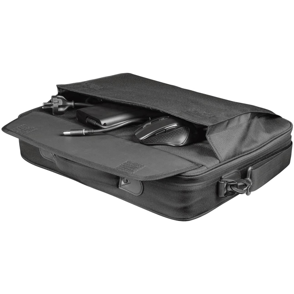 ნოუთბუქის ჩანთა Trust Atlanta, 17.3", Laptop Bag, Black