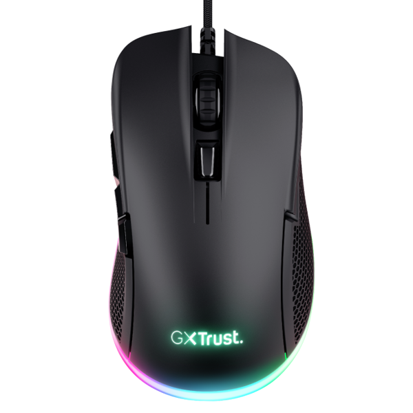 მაუსი Trust GXT 922 YBAR, Wired, USB, Gaming Mouse, Black