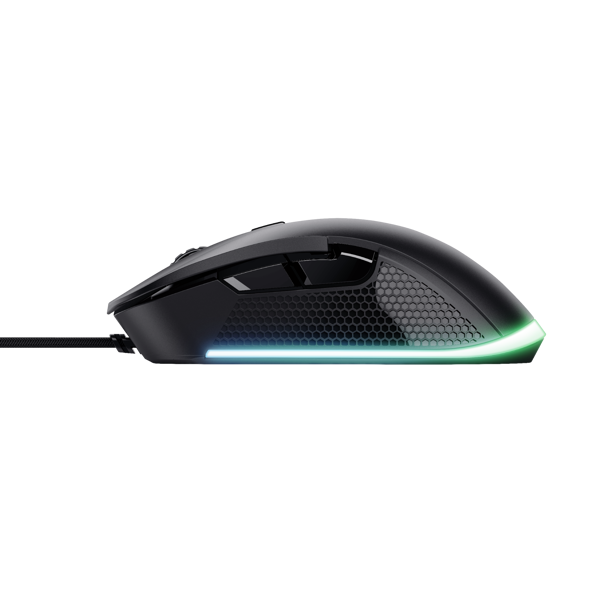 მაუსი Trust GXT 922 YBAR, Wired, USB, Gaming Mouse, Black