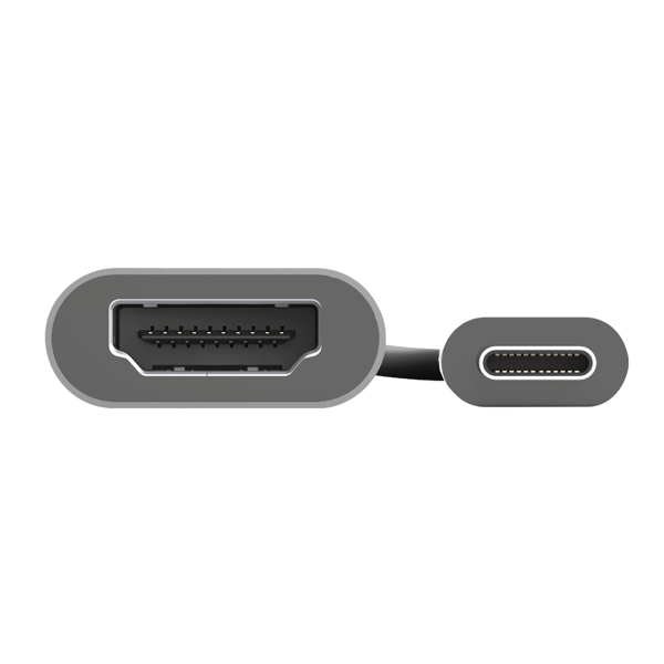 USB ადაპტერი Trust Dalyx, USB-C to HDMI, Adapter, Gray