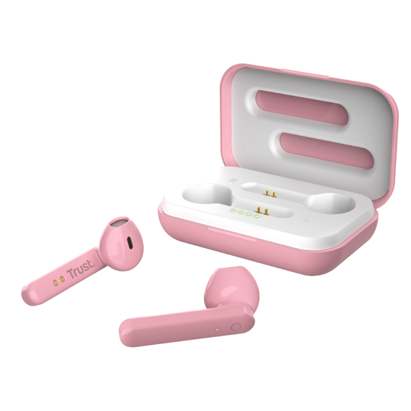 ყურსასმენი Trust Primo Touch Headphones, Wireless, Bluetooth, Pink