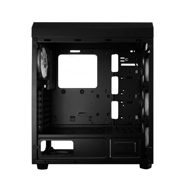 ქეისი Chieftec GL-03B-OP Gaming Case Mini ITX, mATX, ATX, 2 x USB3.1, 1x USB2.0, Black