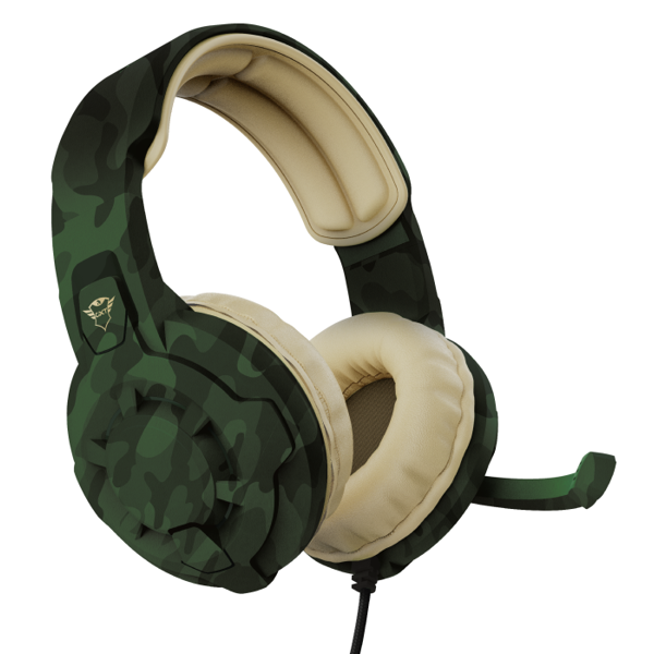 ყურსასმენი Trust GXT 411C Radius Gaming Headset, Wired, 3.5mm, Jungle Camo