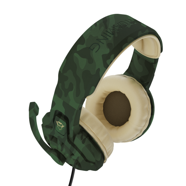 ყურსასმენი Trust GXT 411C Radius Gaming Headset, Wired, 3.5mm, Jungle Camo