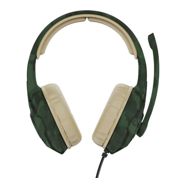 ყურსასმენი Trust GXT 411C Radius Gaming Headset, Wired, 3.5mm, Jungle Camo