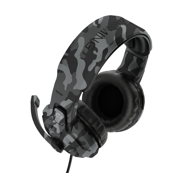 ყურსასმენი Trust GXT 411K Radius Gaming Headset, Wired, 3.5mm, Black Camo