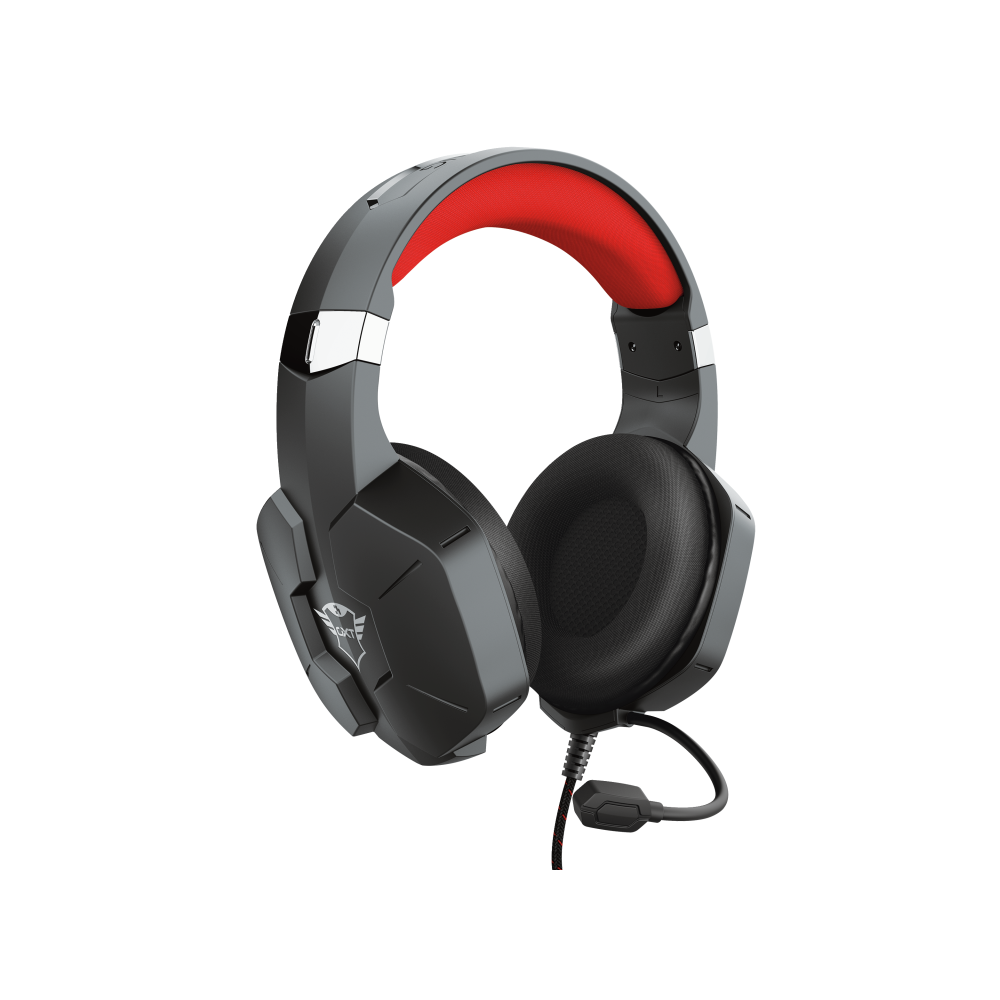 ყურსასმენი Trust GXT 323 Carus Gaming Headset, Wired, 3.5mm, Black