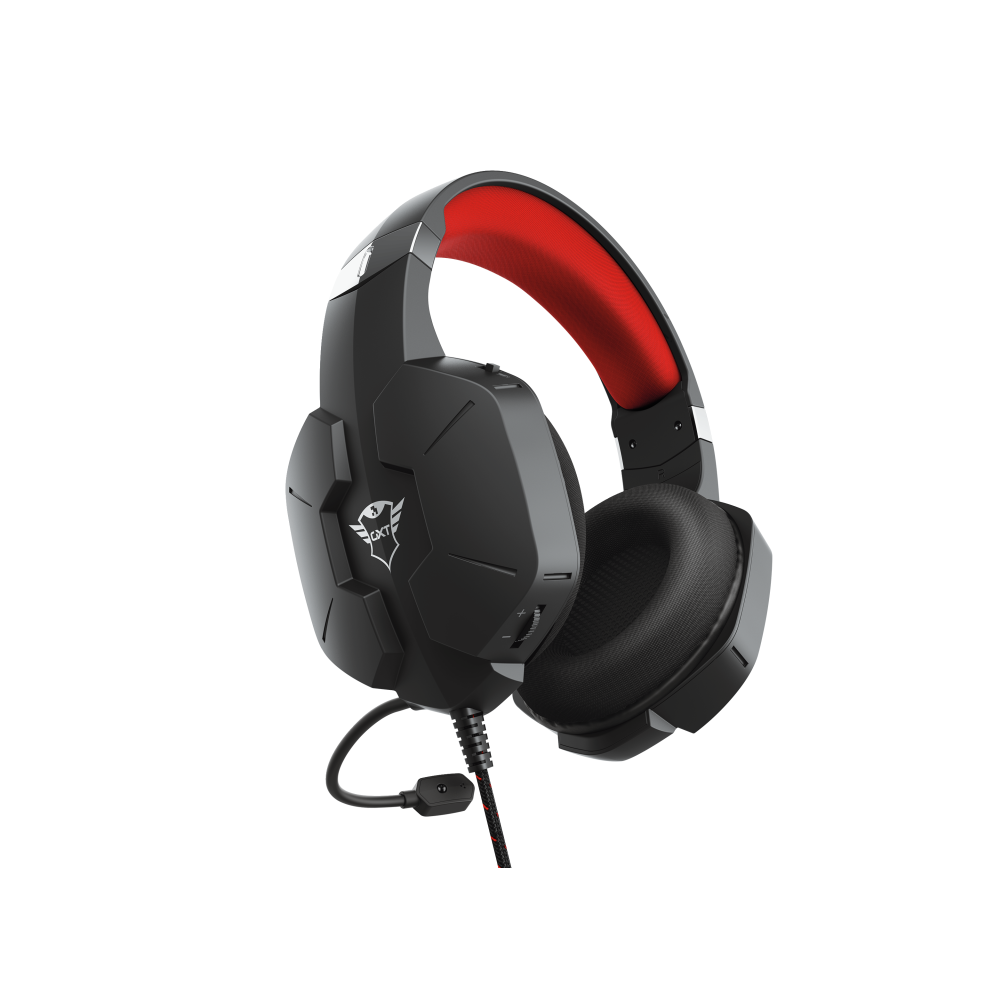 ყურსასმენი Trust GXT 323 Carus Gaming Headset, Wired, 3.5mm, Black