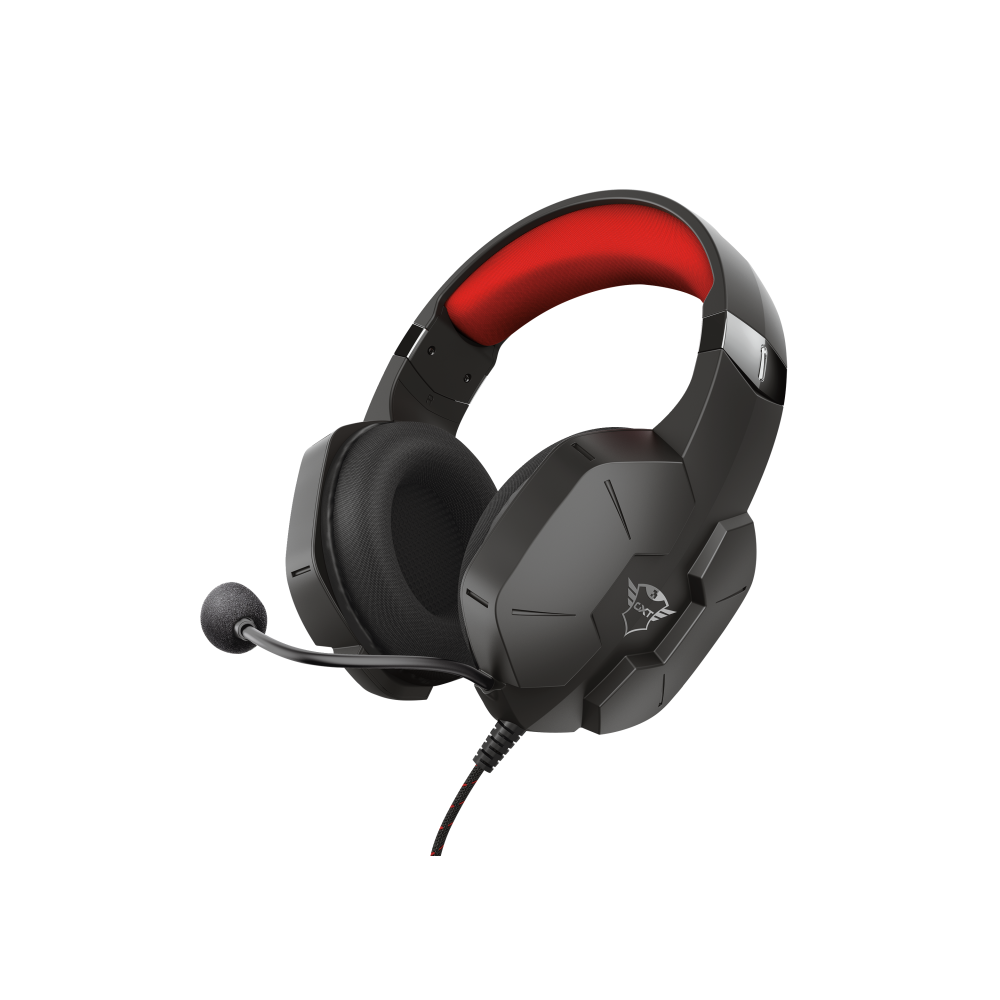 ყურსასმენი Trust GXT 323 Carus Gaming Headset, Wired, 3.5mm, Black