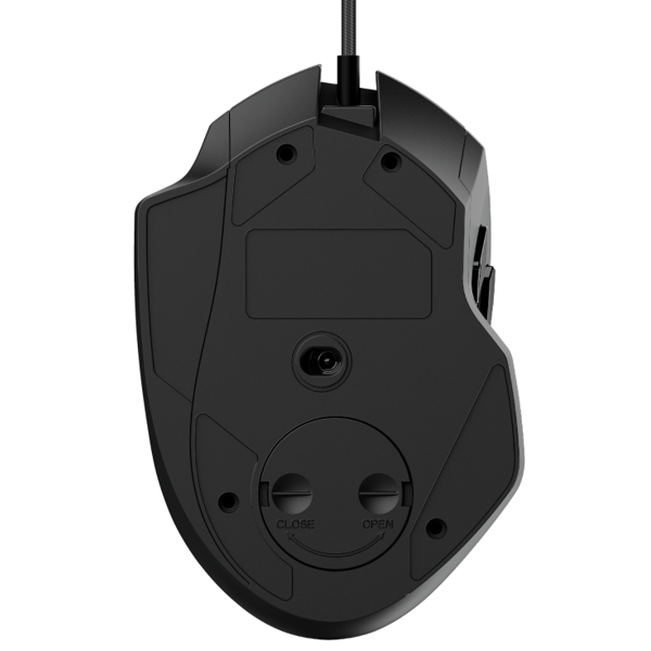 მაუსი Trust GXT 165 Celox, Wired, USB, Gaming Mouse, Black