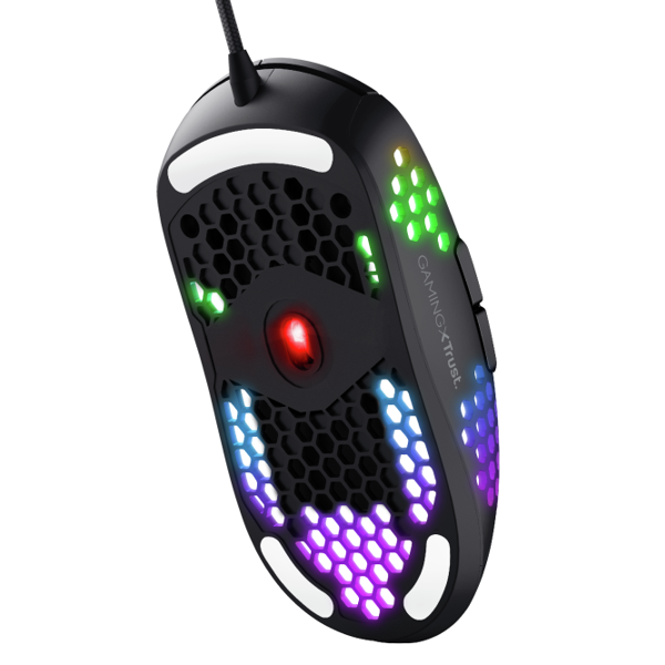 მაუსი Trust GXT 960 Graphin, Wired, USB, Gaming Mouse, Black