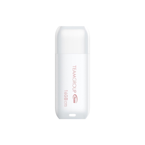 USB ფლეშ მეხსიერება Team C173, 16GB, USB 2.0, White