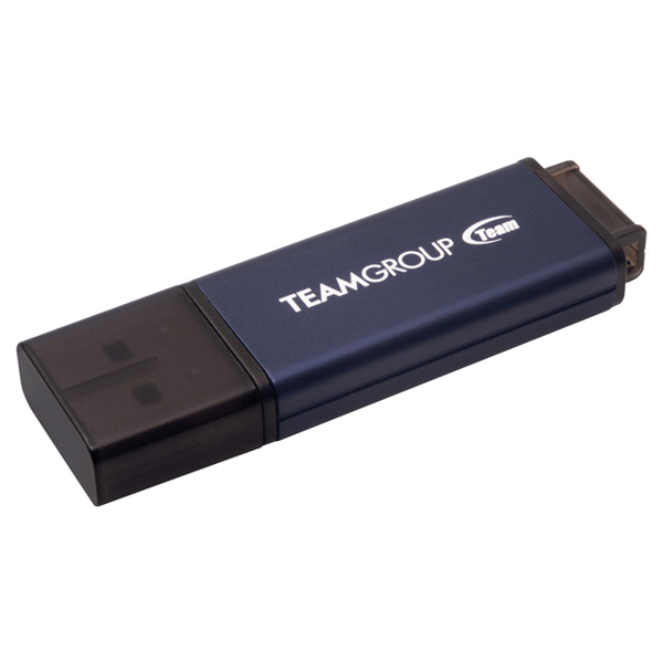 USB ფლეშ მეხსიერება Team C211, 256GB, USB 3.2 Blue