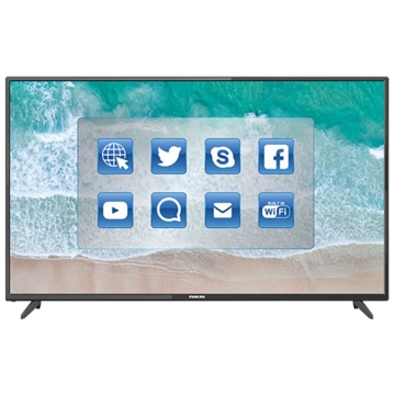 ტელევიზორი Nikai UHD55SLEDT, 55", 4K UHD, Smart TV, Android, HDMI, USB, RGB In, RJ-45, AV Out, AV In, Black