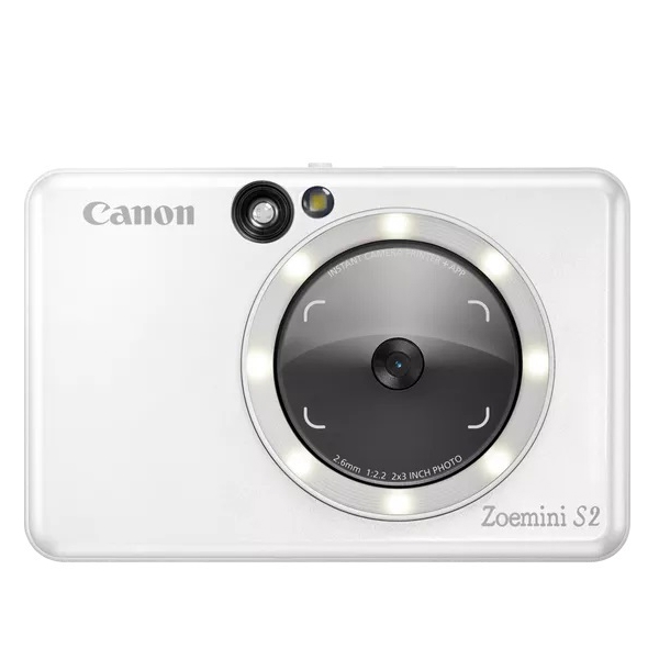 Canon Zoemini S2, Printer Camera, Pearl White