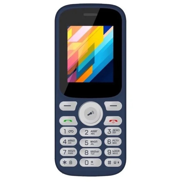 მობილური ტელეფონი Vertex M124 Dual SIM Blue/White