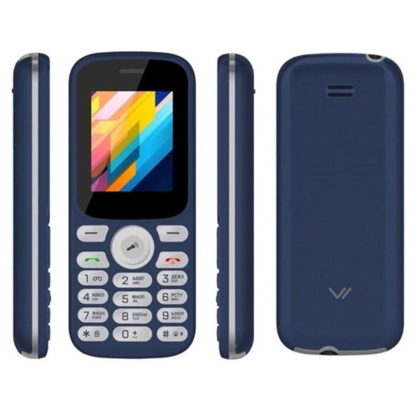 მობილური ტელეფონი Vertex M124 Dual SIM Blue/White