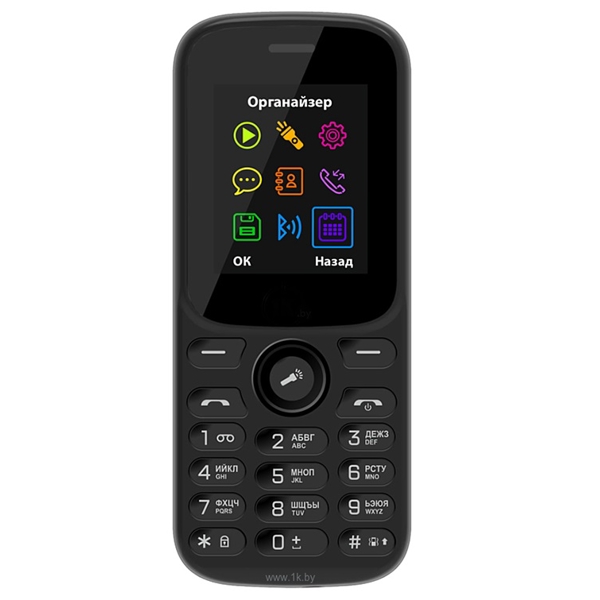 მობილური ტელეფონი Vertex M124 Dual SIM Black