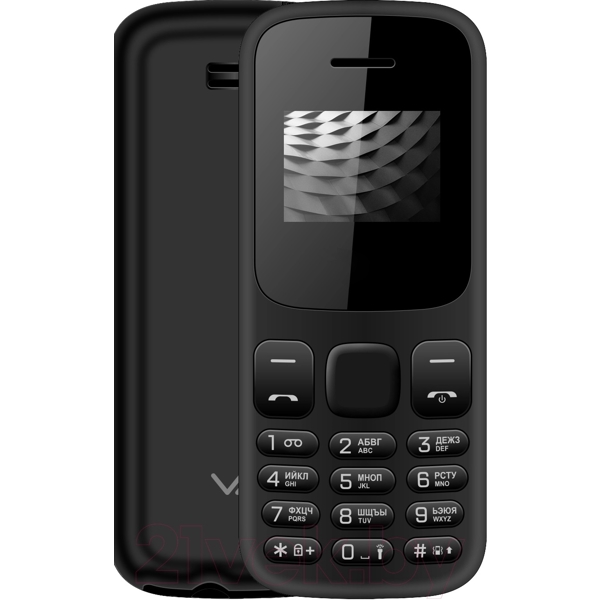 მობილური ტელეფონი Vertex M114 Dual SIM Black