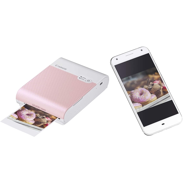 ფოტო პრინტერი Canon Selphy Square QX10, WIFI, Portable Photo Printer, Pink