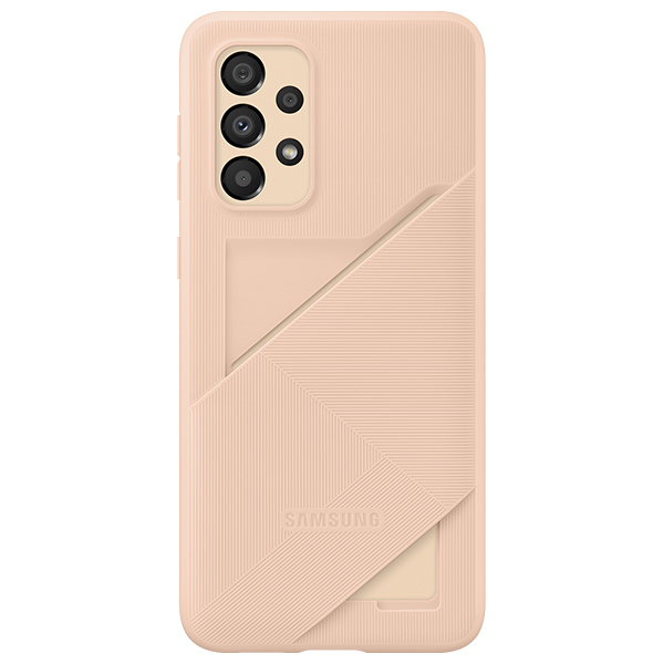 მობილურის ქეისი Samsung EF-QA336TTEGRU Galaxy A33 Card Slot Cover Peach