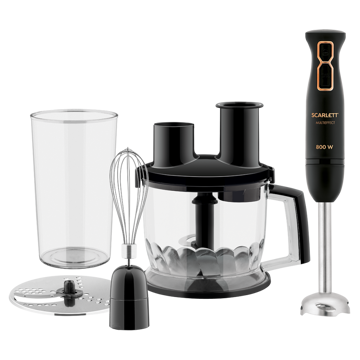 ხელის ბლენდერი Scarlett SC-HB42K09 800W, 1.5L, Blender, Black