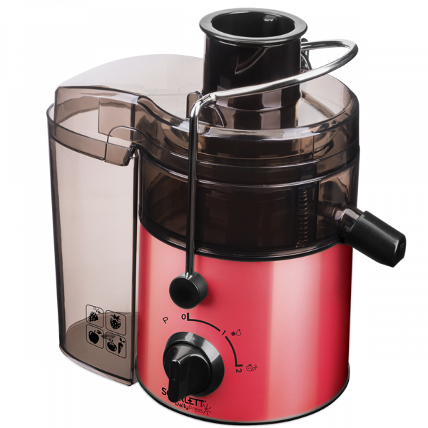 წვენსაწური Scarlett SC-JE50S19, 800W, 1L, Juicer, Red