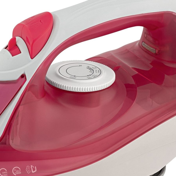 ორთქლის უთო Scarlett SC-SI30K56, 2400W, 280ML, Steam Iron, Pink