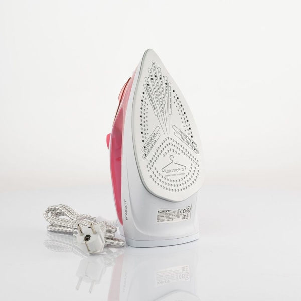 ორთქლის უთო Scarlett SC-SI30K56, 2400W, 280ML, Steam Iron, Pink