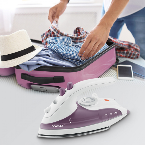 ორთქლის უთო Scarlett SC-SI30T03, 800W, 350ML, Steam Iron, Violet