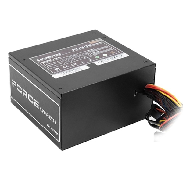 კვების ბლოკი Chieftec CPS-650S Force, 650W, Power Supply, Black