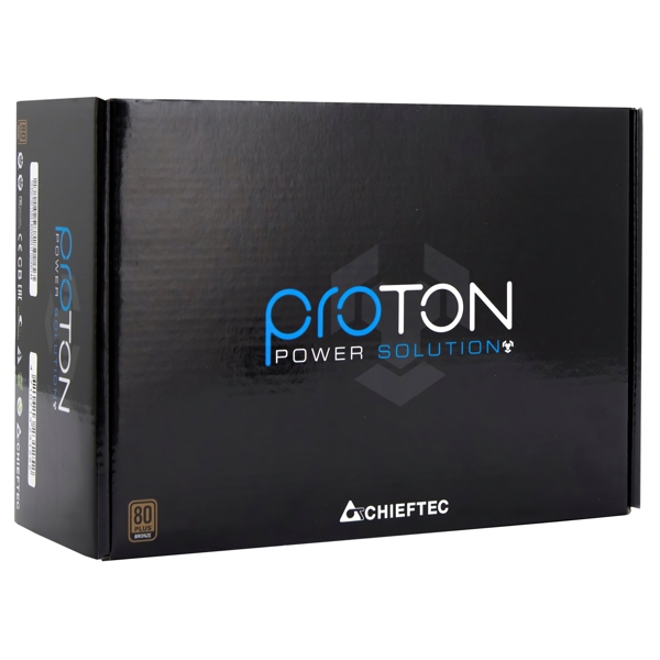 კვების ბლოკი Chieftec BDF-600S Proton, 600W, Power Supply, Black