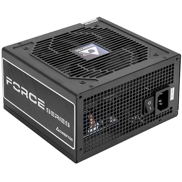 კვების ბლოკი Chieftec CPS-750S Force, 750W, Power Supply, Black