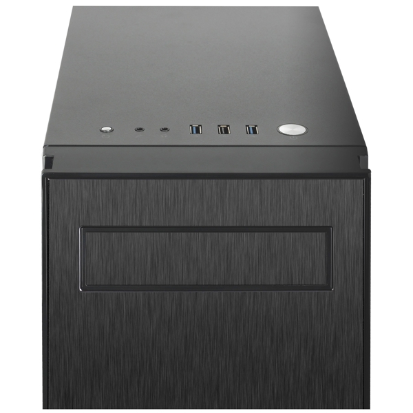 ქეისი Chieftec AL-02B-TG-OP Hawk Computer Case ATX, 2x USB3.0, 1x USB2.0, Black