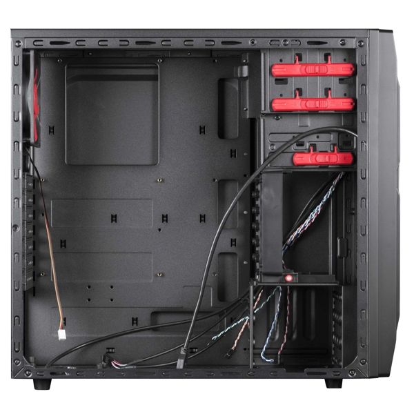 ქეისი Chieftec LF-02B-OP Libra Computer Case ATX, 1x USB 3.0, 2x USB 2.0, Black