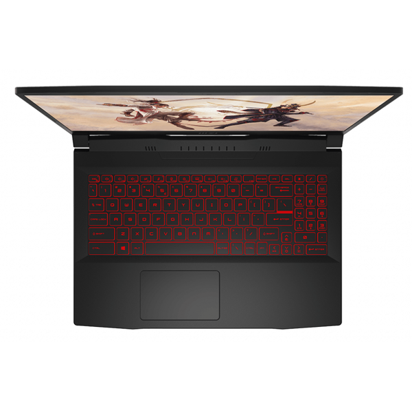 ნოუთბუქი MSI Katana GF66 12UD, 15.6", i7-12700H, 16GB, 512GB SSD, RTX3050 Ti 4GB, Black