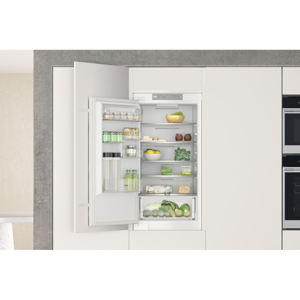 მაცივარი Whirlpool WHC18T311, A+, 250L, 32Db, Built-in Refrigerator, White