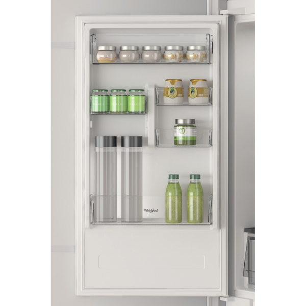 მაცივარი Whirlpool WHC18T311, A+, 250L, 32Db, Built-in Refrigerator, White