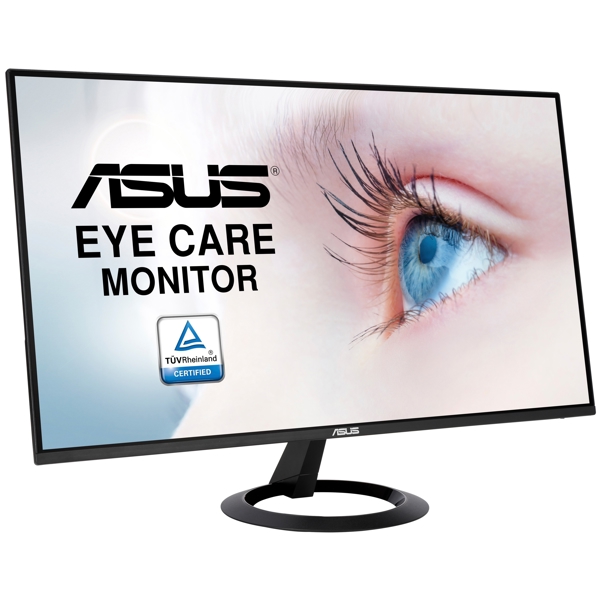 მონიტორი Asus VZ24EHE, 23.8", Monitor, FHD, LED, HDMI, VGA, Black