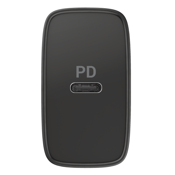 დამტენი Trust Qmax, Single Port, 18W, Type-C Cable, Black