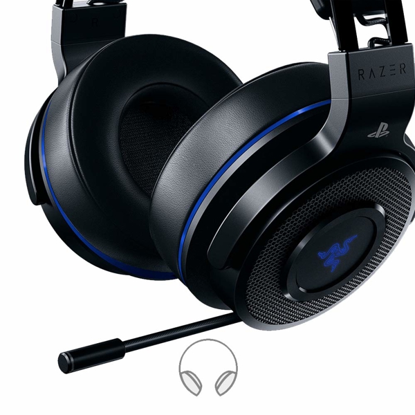 ყურსასმენი Razer RZ04-02580100-R3G1 Thresher For PS4, Gaming Headset, Wireless, 3.5mm Jack, Black