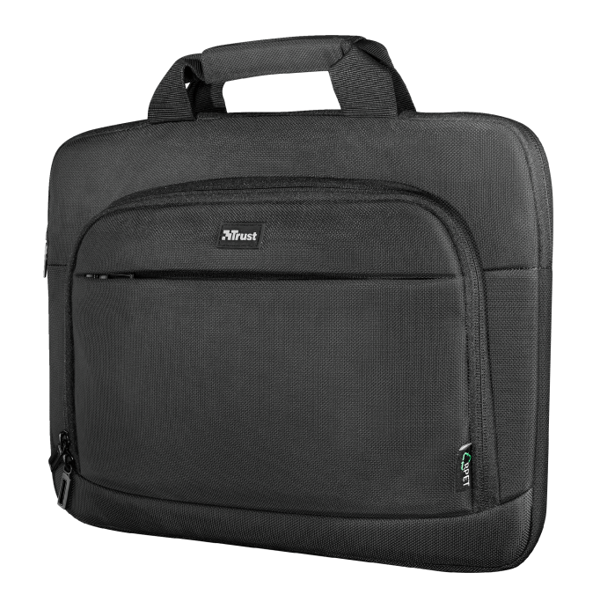 ნოუთბუქის ჩანთა Trust Sydney Eco, 14", Laptop Bag, Black