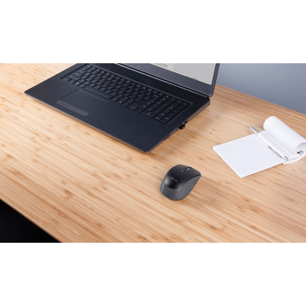 მაუსი Trust Yvi, Wireless, USB, Mouse, Black